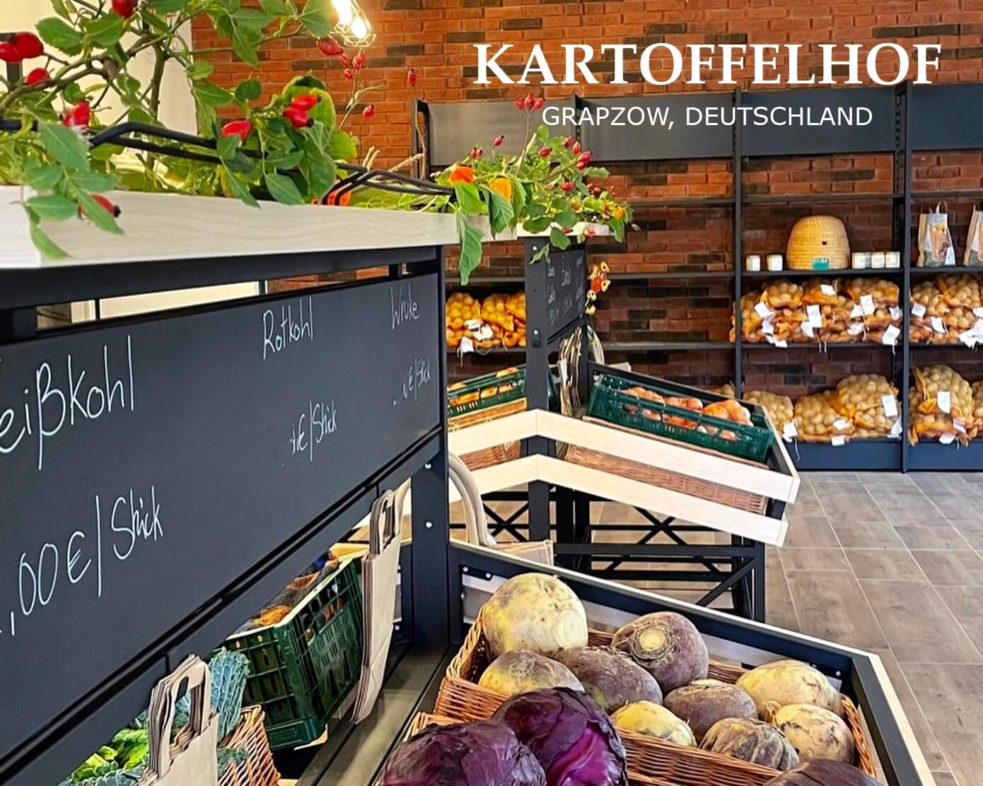 Ladeneinrichtung bei Kartoffelhof Grapzow, DE